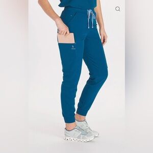 Dolan Caribbean Blue Jogger Scrubs